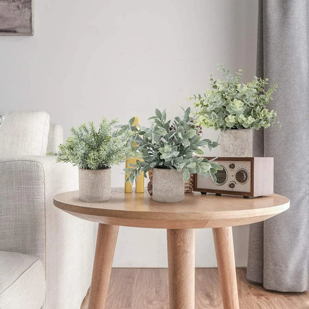 Artificial Plant Photography Prop Simulated Bonsai Fake Potted Plant Desk Decoration - XC-007 - 3