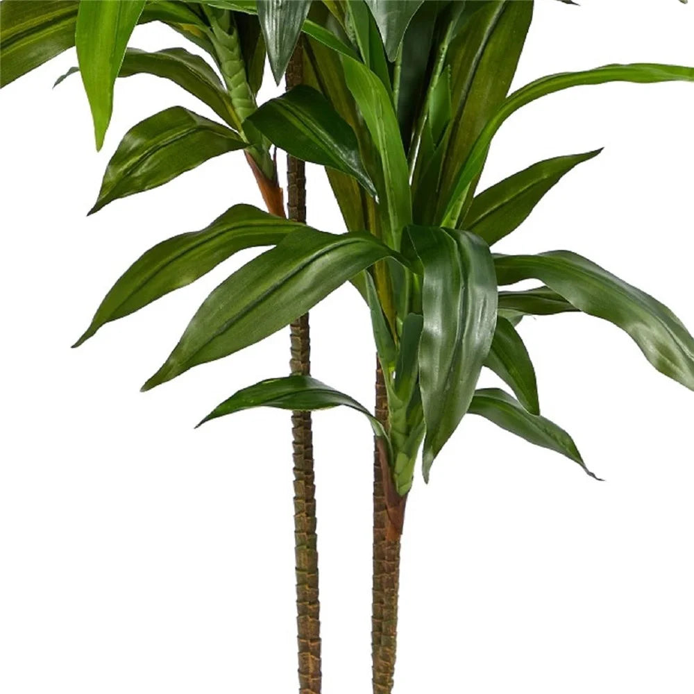 180cm Plastic Artificial Brazilian Dracaena Potted Green Plant Living Room Simulated Floor Ornament - 6