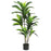 120cm Plastic Artificial Brazilian Dracaena Potted Green Plant Living Room Simulated Floor Ornament - 1