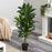 120cm Plastic Artificial Brazilian Dracaena Potted Green Plant Living Room Simulated Floor Ornament - 2