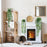3Pcs / Set Hanging Potted Plant Simulation Eucalyptus Leaves Bonsai Home Decoration - TZ078-E+Green - 4