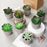 24Pcs Echeveria Simulation Succulents Evergreen Mini Bonsai Fake Plant Desktop Decor - 3