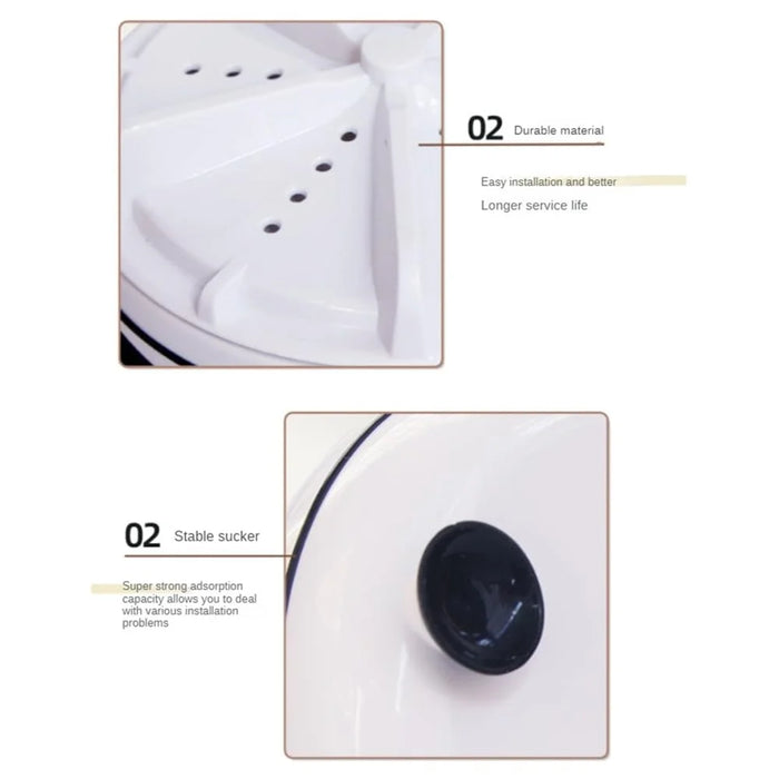 Mini Washing Machine Portable Student Dormitory Underwear Socks Desktop Small Washing Machine - 6