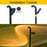 1Pc Solar Powered Ground Stake Pathway Light Waterproof Outdoor Landscape Lamp - 5