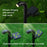 1Pc Solar Powered Ground Stake Pathway Light Waterproof Outdoor Landscape Lamp - 6