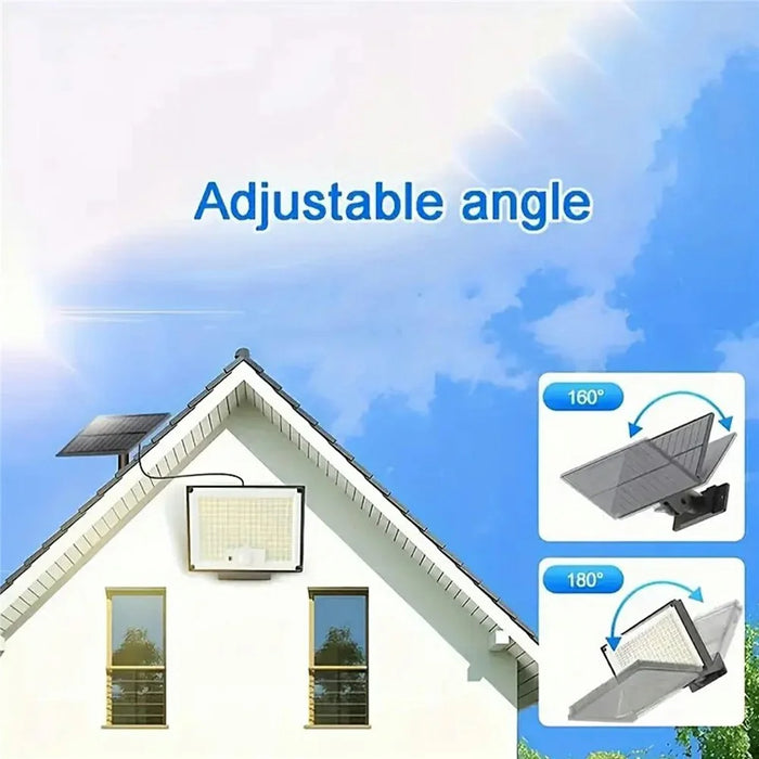 172 LED 300W Solar Powered Motion Sensor Light Outdoor Waterproof Smart Charging Wall Lamp - 4