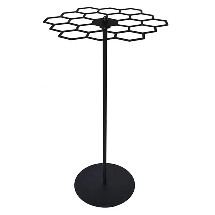 Carbon Steel Rotating Medal Display Stand Desktop 360 Degree Spin Medals Hanging Rack - 1