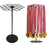 Carbon Steel Rotating Medal Display Stand Desktop 360 Degree Spin Medals Hanging Rack - 2