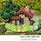 Stone Texture Cabin Ornament Bonsai Decoration Micro Landscape Garden Resin Craft - 3