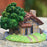 Stone Texture Cabin Ornament Bonsai Decoration Micro Landscape Garden Resin Craft - 5