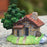 Stone Texture Cabin Ornament Bonsai Decoration Micro Landscape Garden Resin Craft - 7