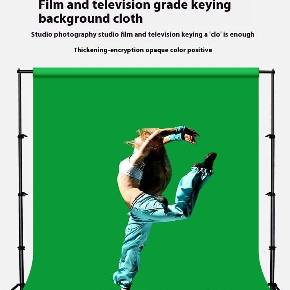2m x 2m For Photography Green Screen Backdrop Chroma Key Background Studio Shooting Wall With Stand - 3