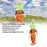 60cm Thanksgiving Day Scarecrow Decoration Fall Harvest Farmhouse Festival Ornament - Boy - 3