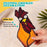 10cm Creative Peeping Rooster Window Corner Decor Acrylic Balcony Ornament - Style A - 6
