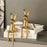 Creative Ceramic Rabbit Decor Living Room TV Stand Wine Cabinet Office Home Modern Ornament - Gold - 2