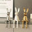 Creative Ceramic Rabbit Decor Living Room TV Stand Wine Cabinet Office Home Modern Ornament - Gold - 4