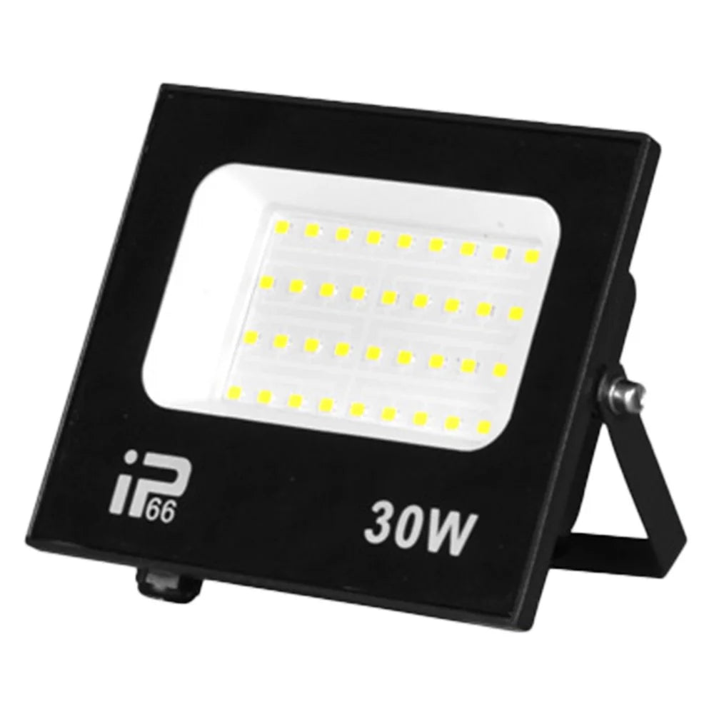 30W High Brightness LED Floodlight for Park Courtyard IP66 Waterproof Flood Lamp - White Light - 1