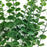 10Pcs Artificial Eucalyptus Stems Plastic Faux Plant Home Office Wedding Party Decor - Blackish Green - 5