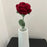 Artificial Rose Flower Realistic Knit Rose Home Office Wedding Decor High End Floral Arrangement - 2