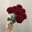 Artificial Rose Flower Realistic Knit Rose Home Office Wedding Decor High End Floral Arrangement - 3