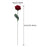 Artificial Rose Flower Realistic Knit Rose Home Office Wedding Decor High End Floral Arrangement - 7