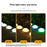 Solar Decorative Pebble Stone Design Garden Light Outdoor Waterproof Lawn Yard Lamp - White Light - 2