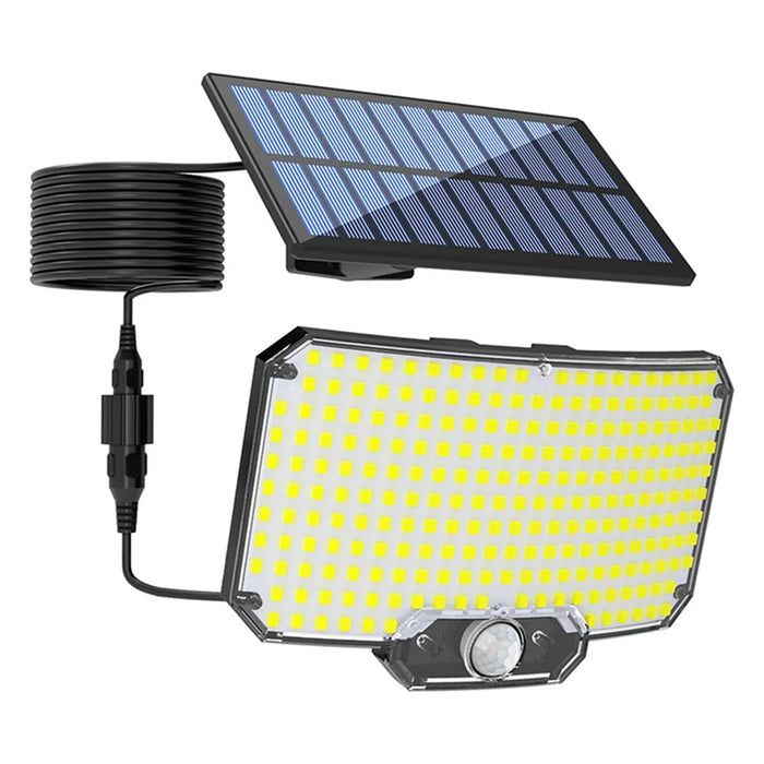 TY01003 Solar Wall Light 234 LED Outdoor Motion Sensor Security Lamp for Yard Pathway Garage - 1