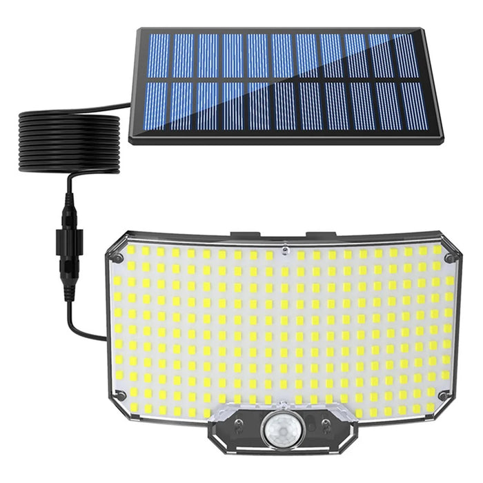 TY01003 Solar Wall Light 234 LED Outdoor Motion Sensor Security Lamp for Yard Pathway Garage - 2