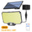 TY01003 Solar Wall Light 234 LED Outdoor Motion Sensor Security Lamp for Yard Pathway Garage - 3