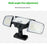 TY10305 2Pcs 3 Heads Solar Wall Light 280 LED IP44 Waterproof Outdoor Motion Sensor Lamp - 5