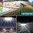 TY10708 Solar Powered 5 Heads 244 LED Wall Light Outdoor Waterproof Motion Sensor Lamp - 6