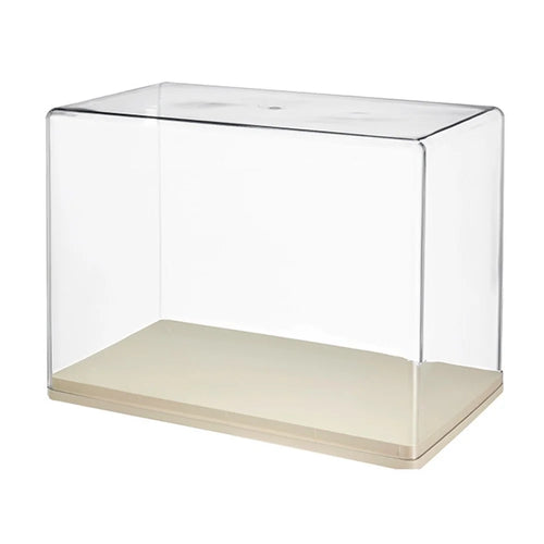 Blind Box Display Case Transparent Figure Collection Storage PET + PS Dust-Proof Showcase Size L - 1