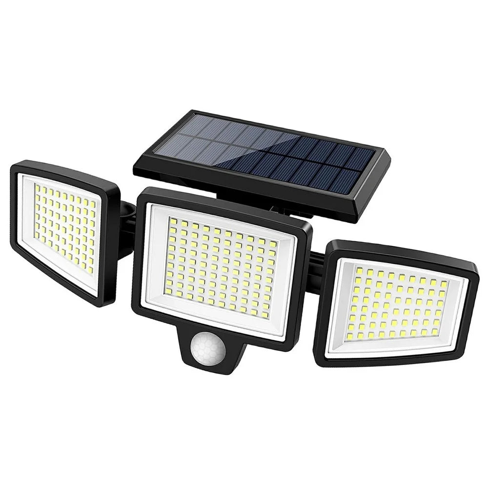 TY-YJ002A 210 LED Solar Wall Light IP65 Waterproof Motion Sensor Security Lighting for Yard / Patio / Garage - 1