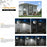 TY-YJ002A 210 LED Solar Wall Light IP65 Waterproof Motion Sensor Security Lighting for Yard / Patio / Garage - 6