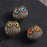 3Pcs Owl Resin Figures Decorative Crafts Display Figurines for Home Garden - 6