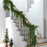 1.8m Artificial Pine Garland Cedar Vine Garland for Stairs, Fireplace, and Window Decoration Realistic Faux Pine Branches - 6