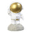 Resin Astronaut Space Explorer Model Desk Ornament Home Office Car Decoration - Gold - 1