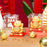 Solar Powered Lucky Cat Figurine Waving Arm Car Dashboard Home Decoration Creative Gift, L Size - 338B / Yellow - 2