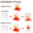 Solar Powered Lucky Cat Figurine Waving Arm Car Dashboard Home Decoration Creative Gift, L Size - 338B / Yellow - 6