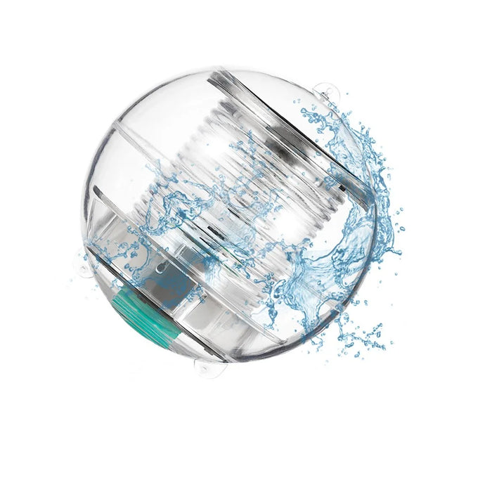 2Pcs Solar Powered Floating Lights Auto Color Changing Ball Lamps for Garden Pond Pool - 3