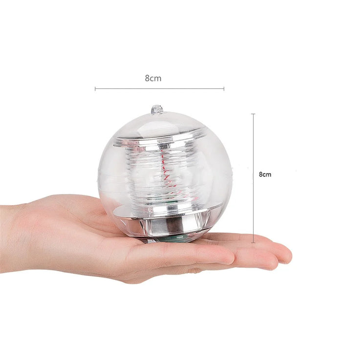 2Pcs Solar Powered Floating Lights Auto Color Changing Ball Lamps for Garden Pond Pool - 6