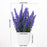 Artificial Lavender Plant Small Potted Plant Realistic Bonsai Indoor Tabletop Decoration - 2