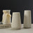 Creative White Ceramic Flower Vase Decorative Ornament Home Floral Arrangement Container - 3