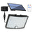 TG-TY01036 Solar Outdoor Wall Light 124 LED Motion Sensor Waterproof Security Lamp with Remote Control - 1