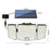 TG-TY01039 278 LED 3-Head Solar Powered Wall Light with Remote Control Waterproof Garden Lamp, Standard Panel - 6