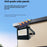 Foldable Solar Light Outdoor Motion Sensor Garden Patio Wall Lamp with Remote Control, Small Size - 5