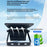 Foldable Solar Light Outdoor Motion Sensor Garden Patio Wall Lamp with Remote Control, Small Size - 6