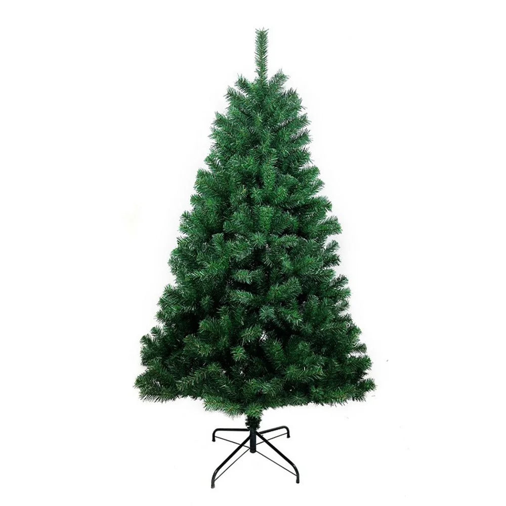 1.5m Christmas Tree 450 PVC Tips Pine Realistic Artificial Xmas Tree Thickened Branches Holiday Decoration Gift - 1