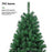 1.5m Christmas Tree 450 PVC Tips Pine Realistic Artificial Xmas Tree Thickened Branches Holiday Decoration Gift - 3
