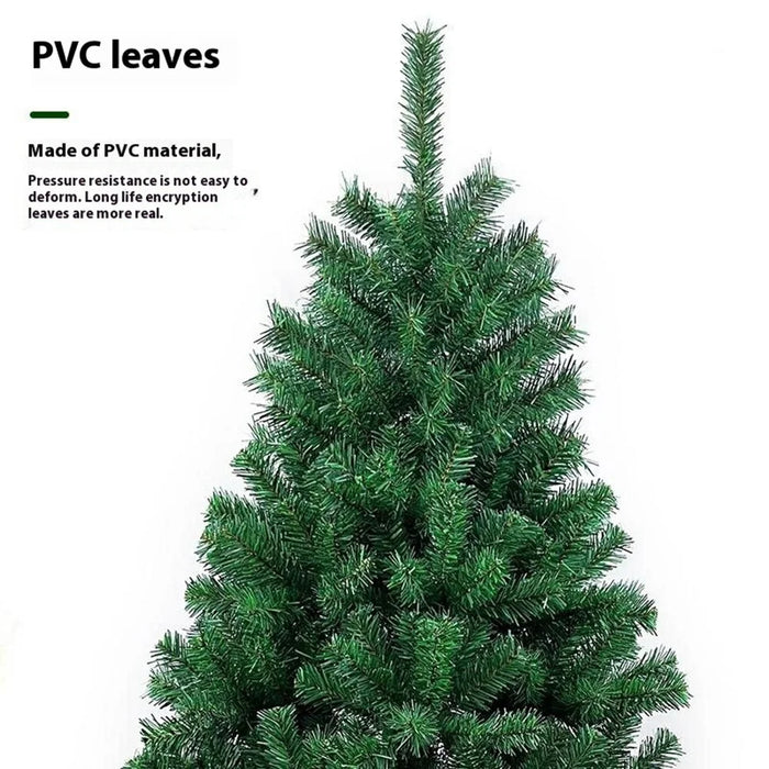 1.5m Christmas Tree 450 PVC Tips Pine Realistic Artificial Xmas Tree Thickened Branches Holiday Decoration Gift - 3